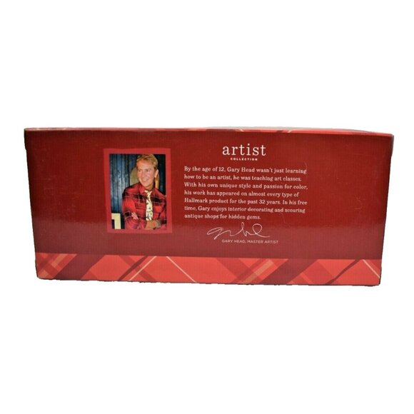 Hallmark Let it Snowmen 5 Piece Christmas Tree Ornament Set New Gary Head Artist - Picture 2 of 5